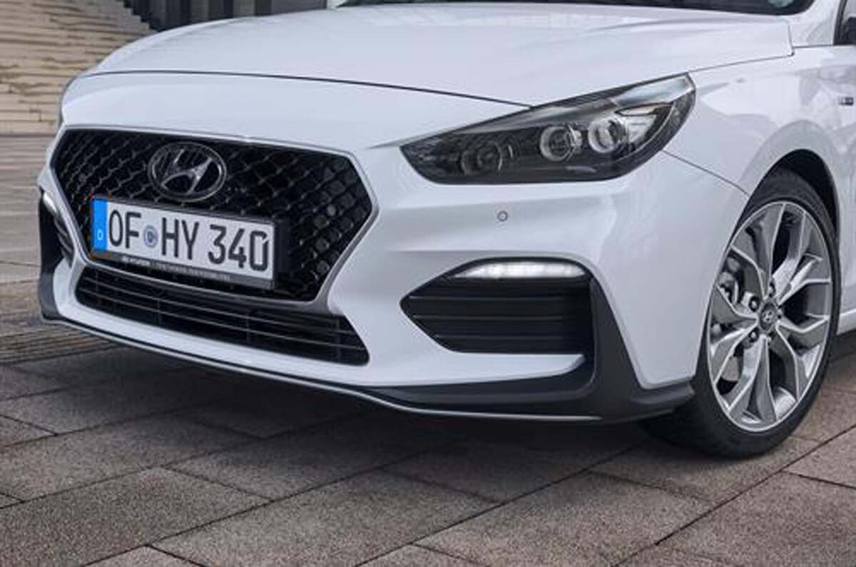 Hyundai i30 N Fastback front bumper