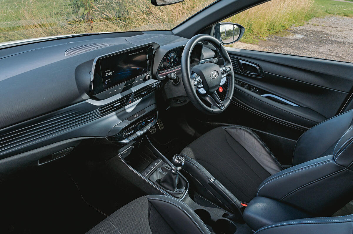 Hyundai I20N interior