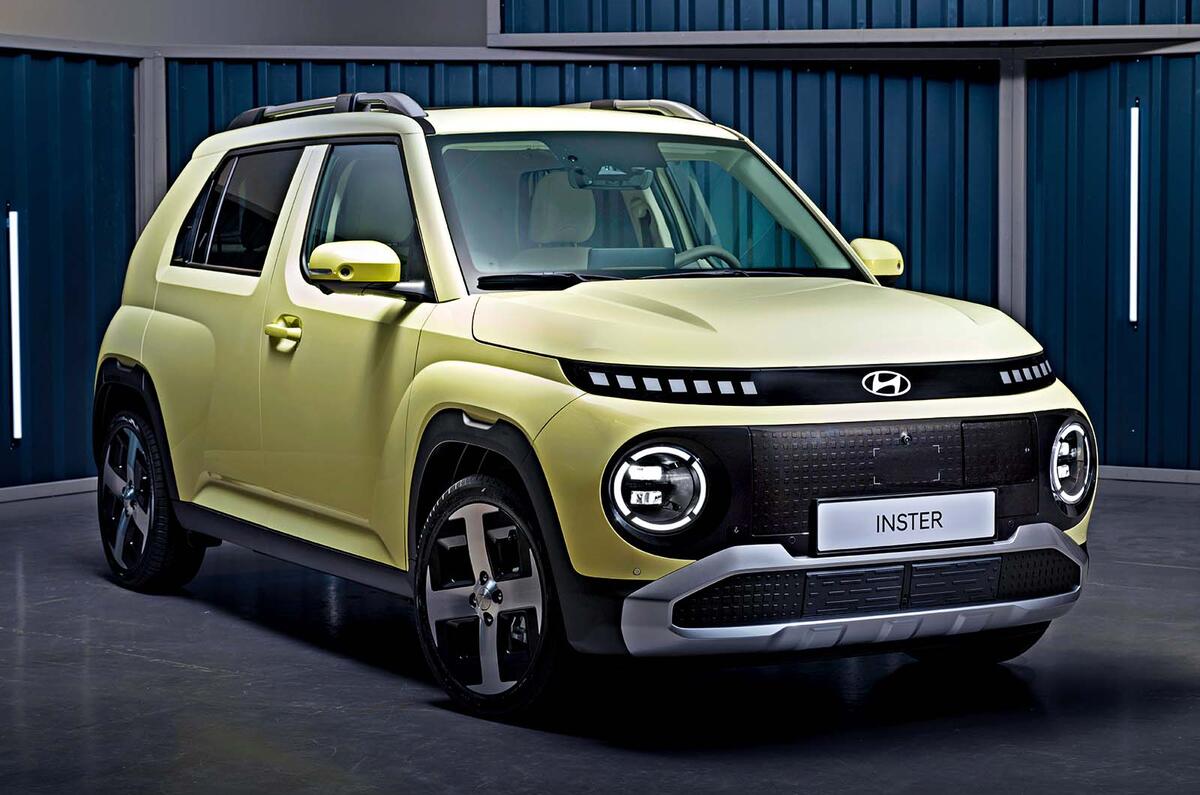 Hyundai Inster front three quarter