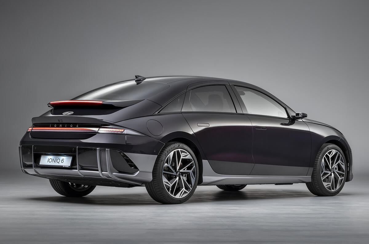 Hyundai Ioniq 6 rear Hyundai Ioniq 6 rear