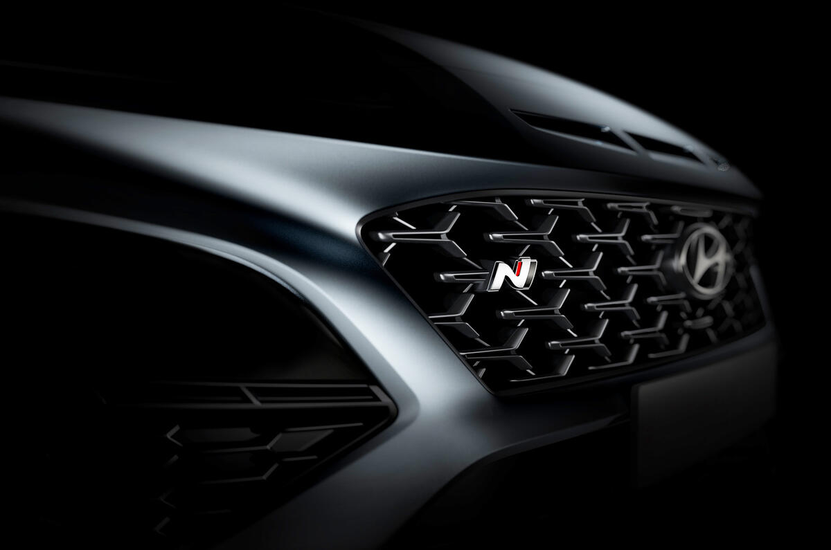 Hyundai KONA N teaser image (1) Hyundai KONA N teaser image (1)