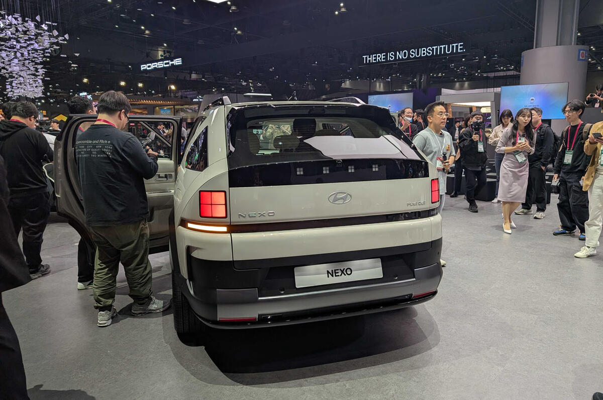 Hyundai Nexo rear Hyundai Nexo rear