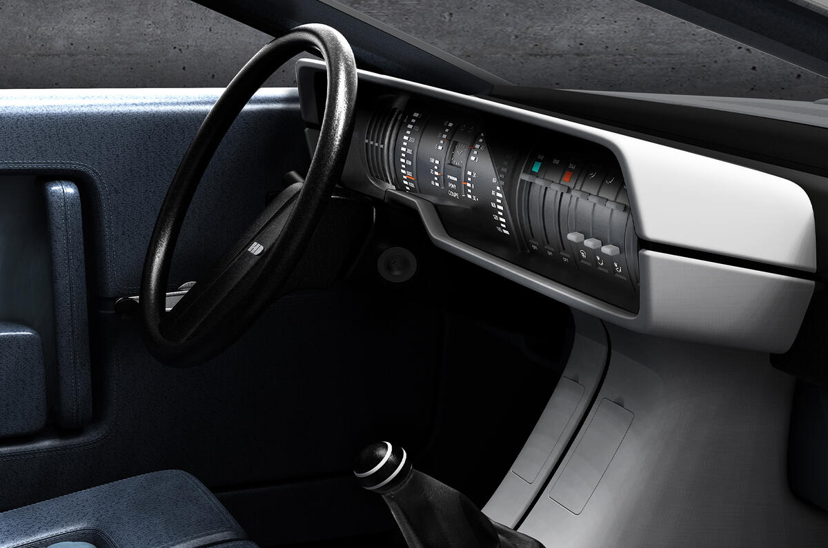 Hyundai Pony coupe concept interior Hyundai Pony coupe concept interior
