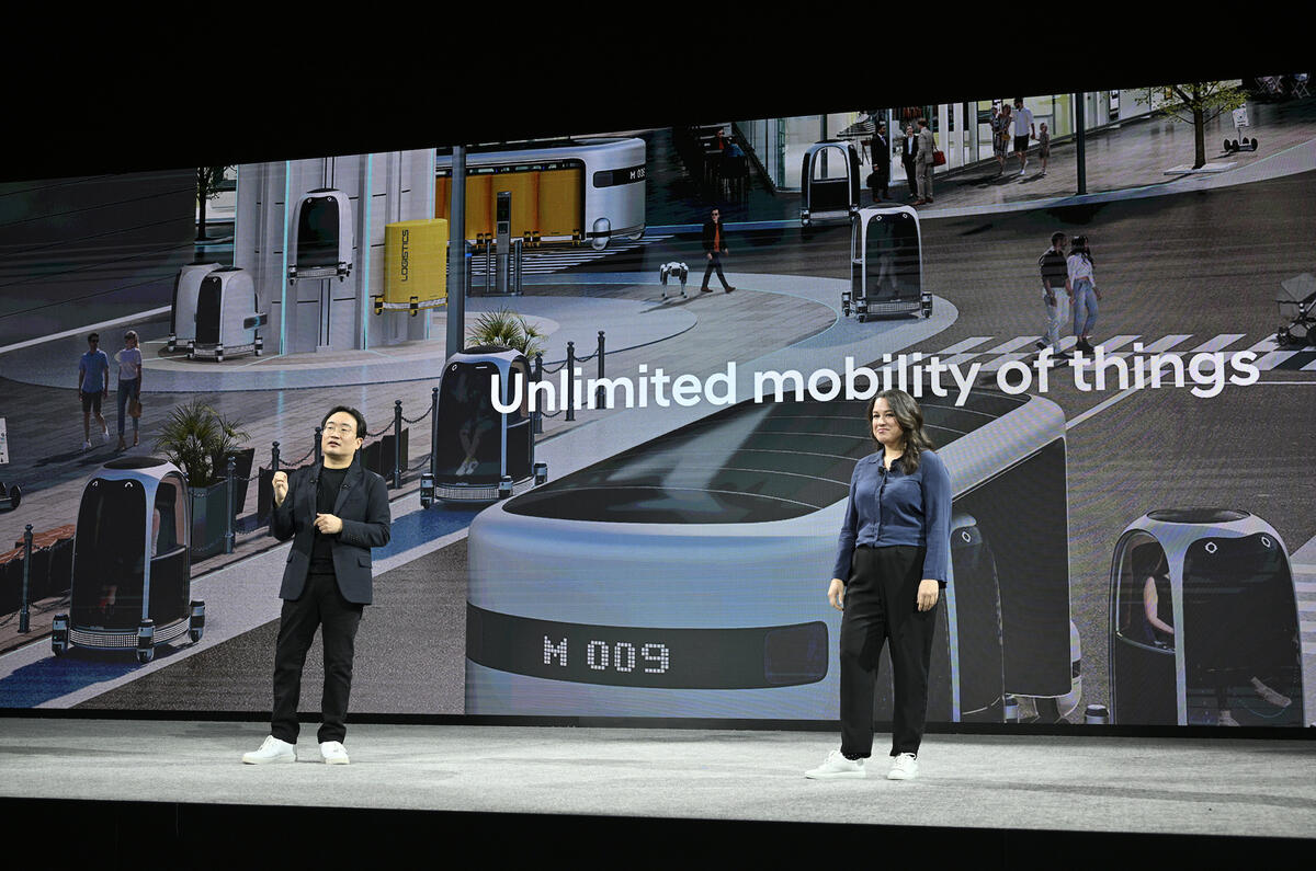 Hyundai press conference CES 2022 Hyundai press conference CES 2022