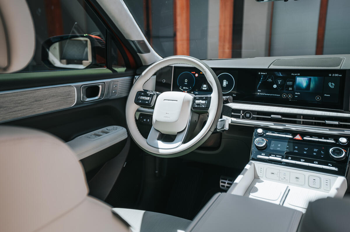 Hyundai Santa Fe 2023 interior Hyundai Santa Fe 2023 interior
