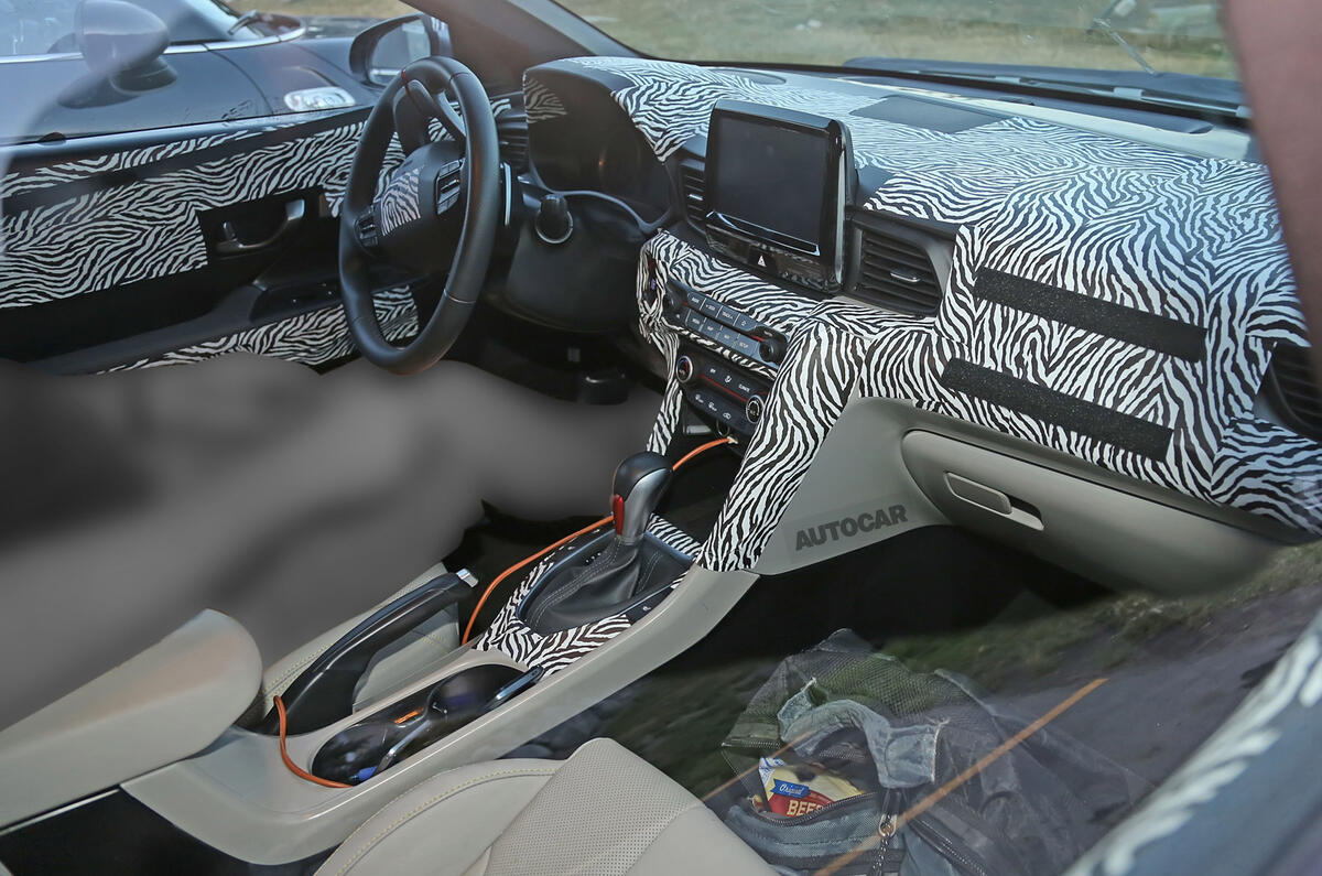 275bhp Hyundai Veloster N: latest sighting reveals interior design