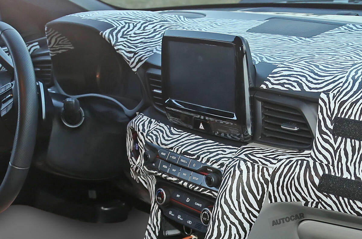 275bhp Hyundai Veloster N: latest sighting reveals interior design