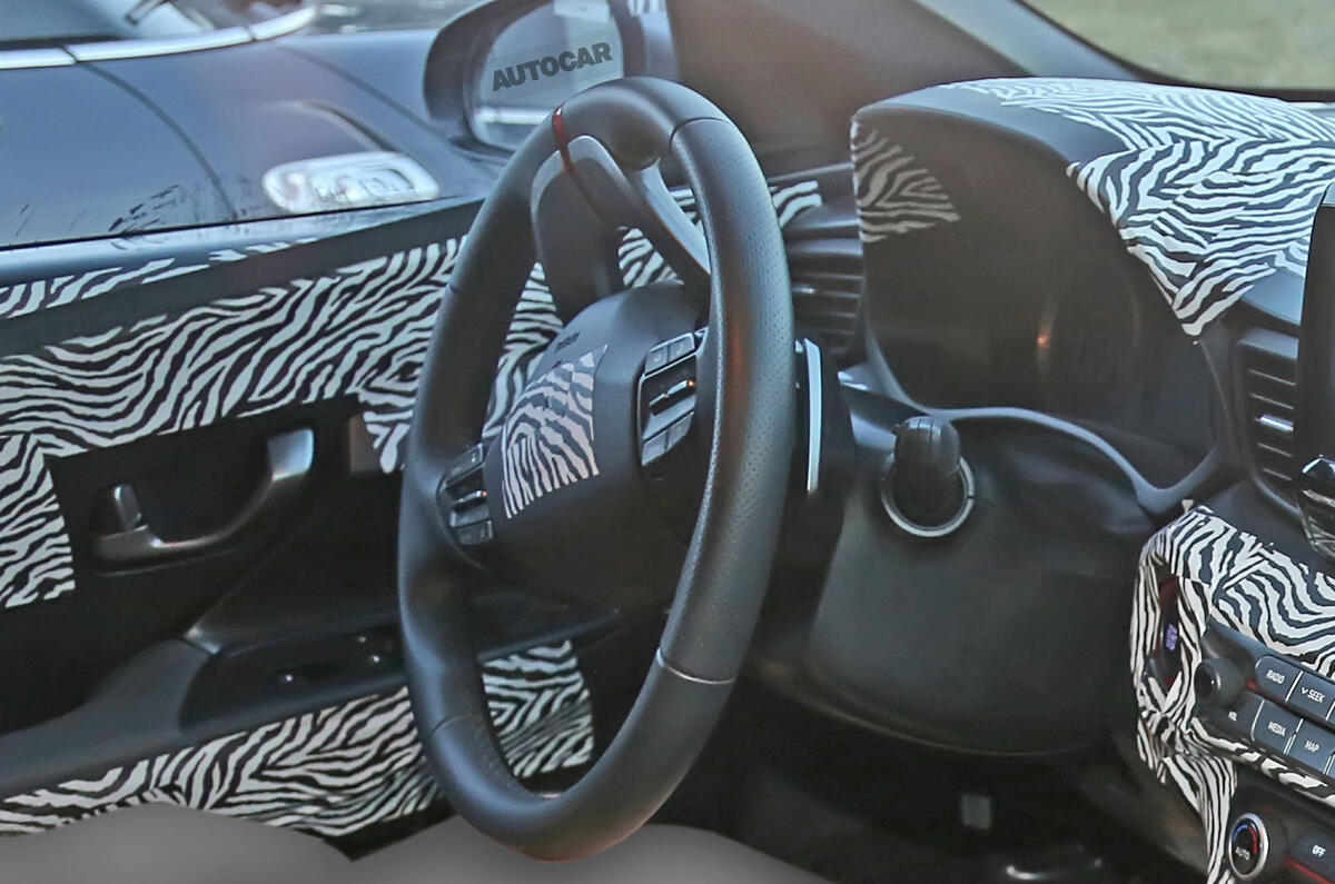 275bhp Hyundai Veloster N: latest sighting reveals interior design