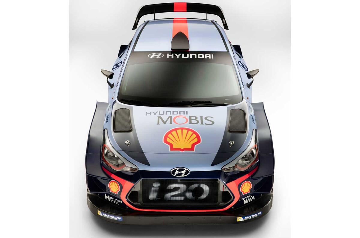 2017 Hyundai i20 Coupe WRC car revealed