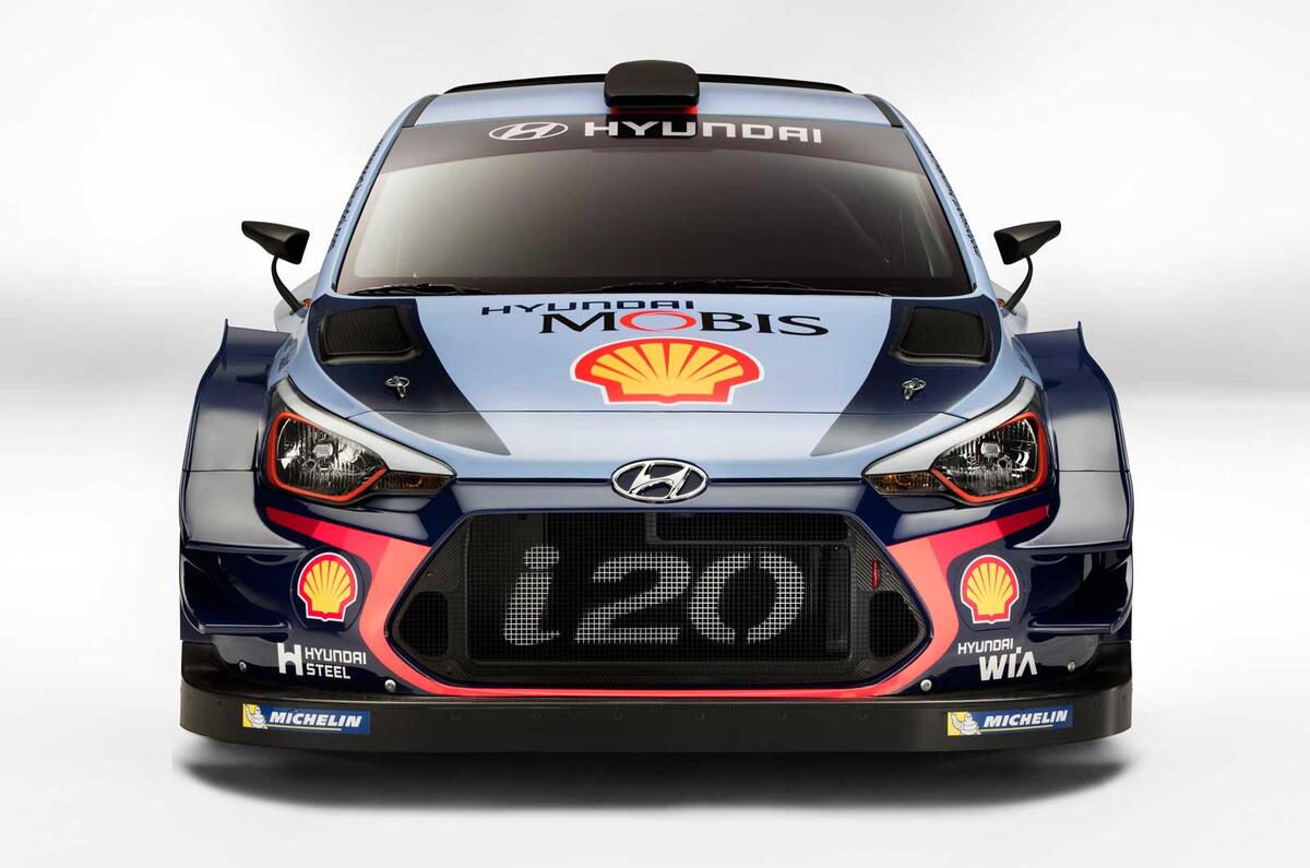 2017 Hyundai i20 Coupe WRC car revealed