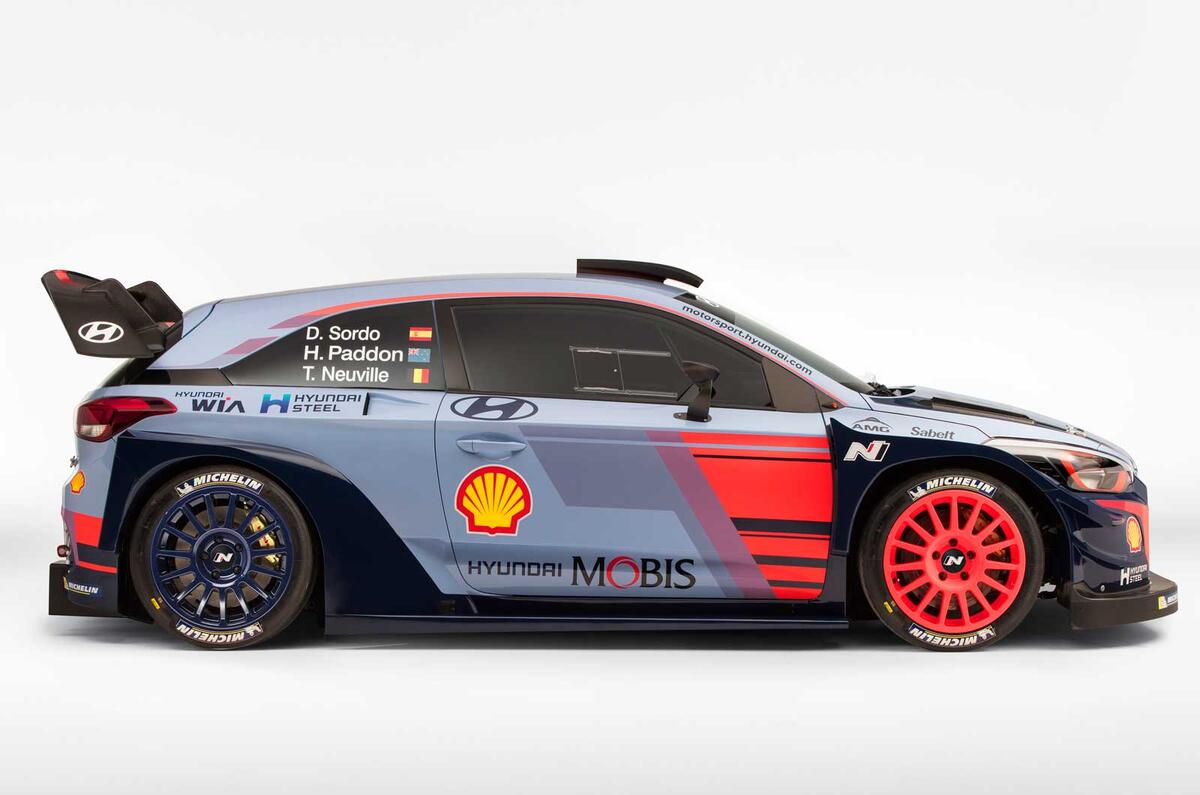 2017 Hyundai i20 Coupe WRC car revealed