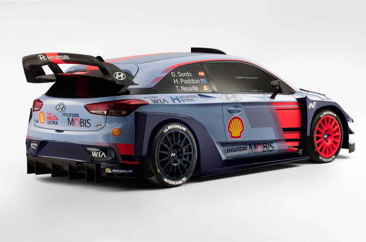 2017 Hyundai i20 Coupe WRC car revealed