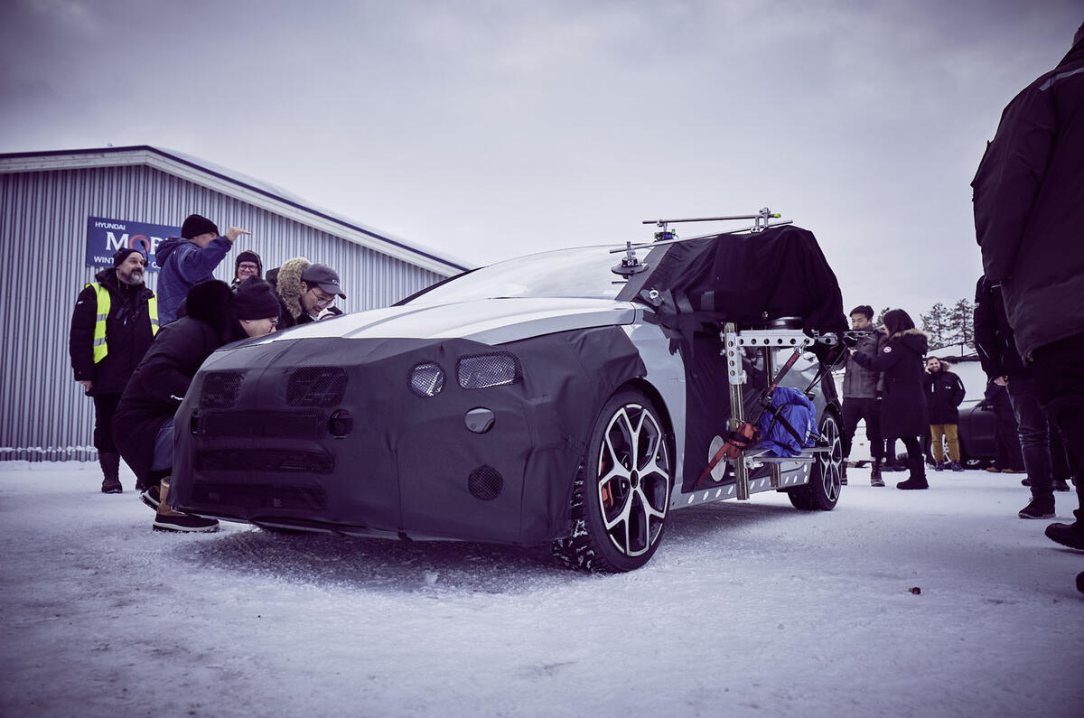 2021 Hyundai i20 N prototype - front 2021 Hyundai i20 N prototype - front