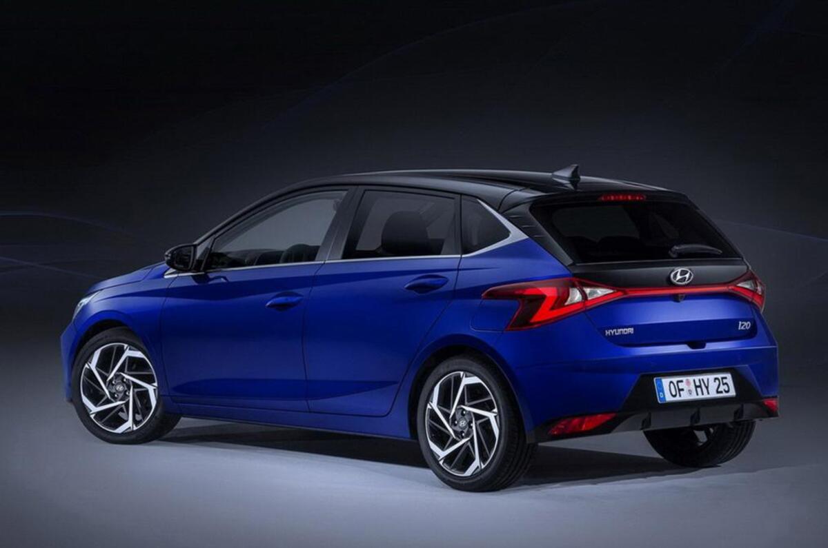 2020 Hyundai i20 leaked images - rear 2020 Hyundai i20 leaked images - rear