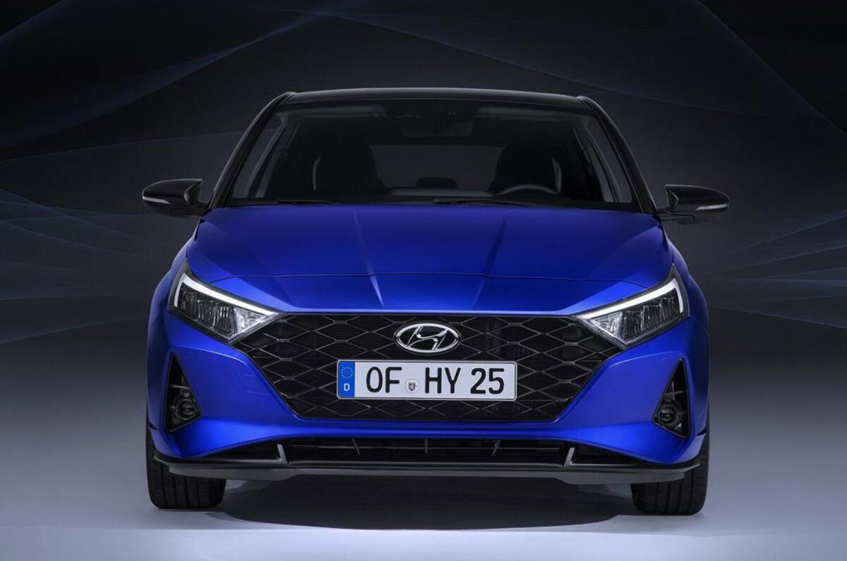 2020 Hyundai i20 leaked images - front