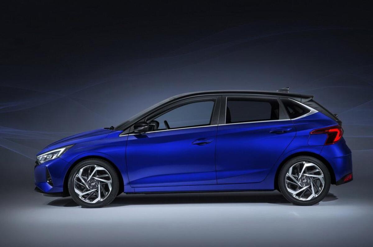 2020 Hyundai i20 leaked images - side 2020 Hyundai i20 leaked images - side