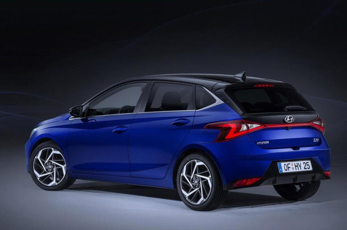 2020 Hyundai i20 leaked images - rear 2020 Hyundai i20 leaked images - rear