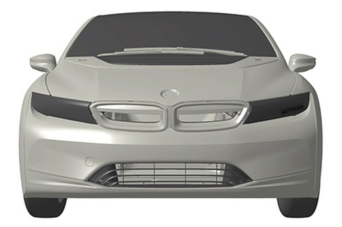 BMW electric hatchback revealed in patent images