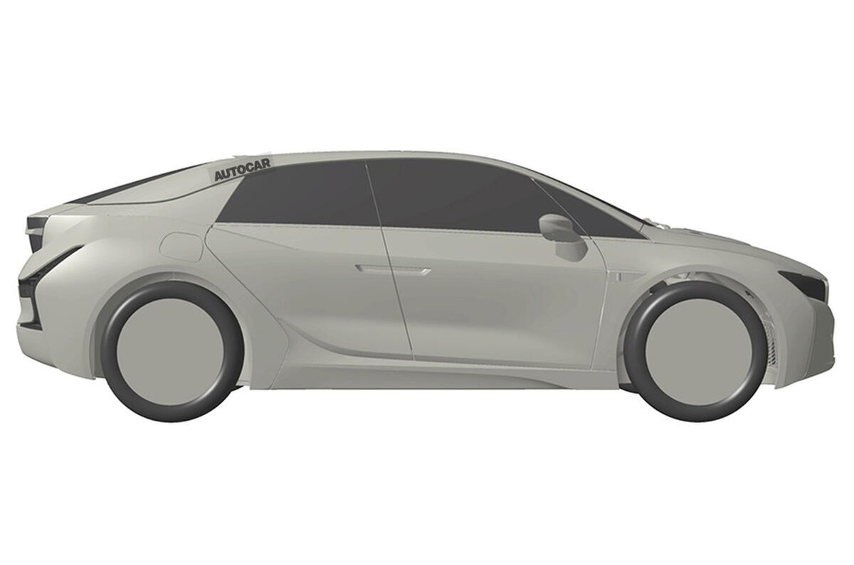 BMW electric hatchback revealed in patent images