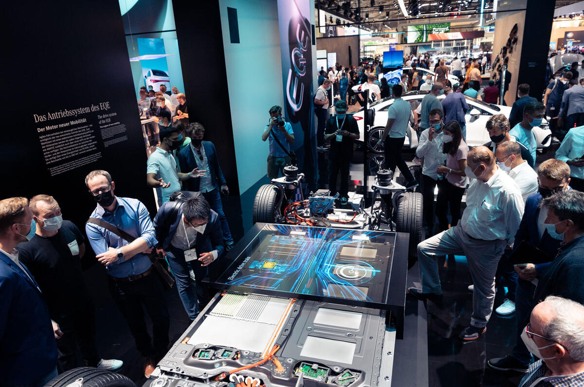 IAA MOBILITY 2021 Mercedes Stand 0041
