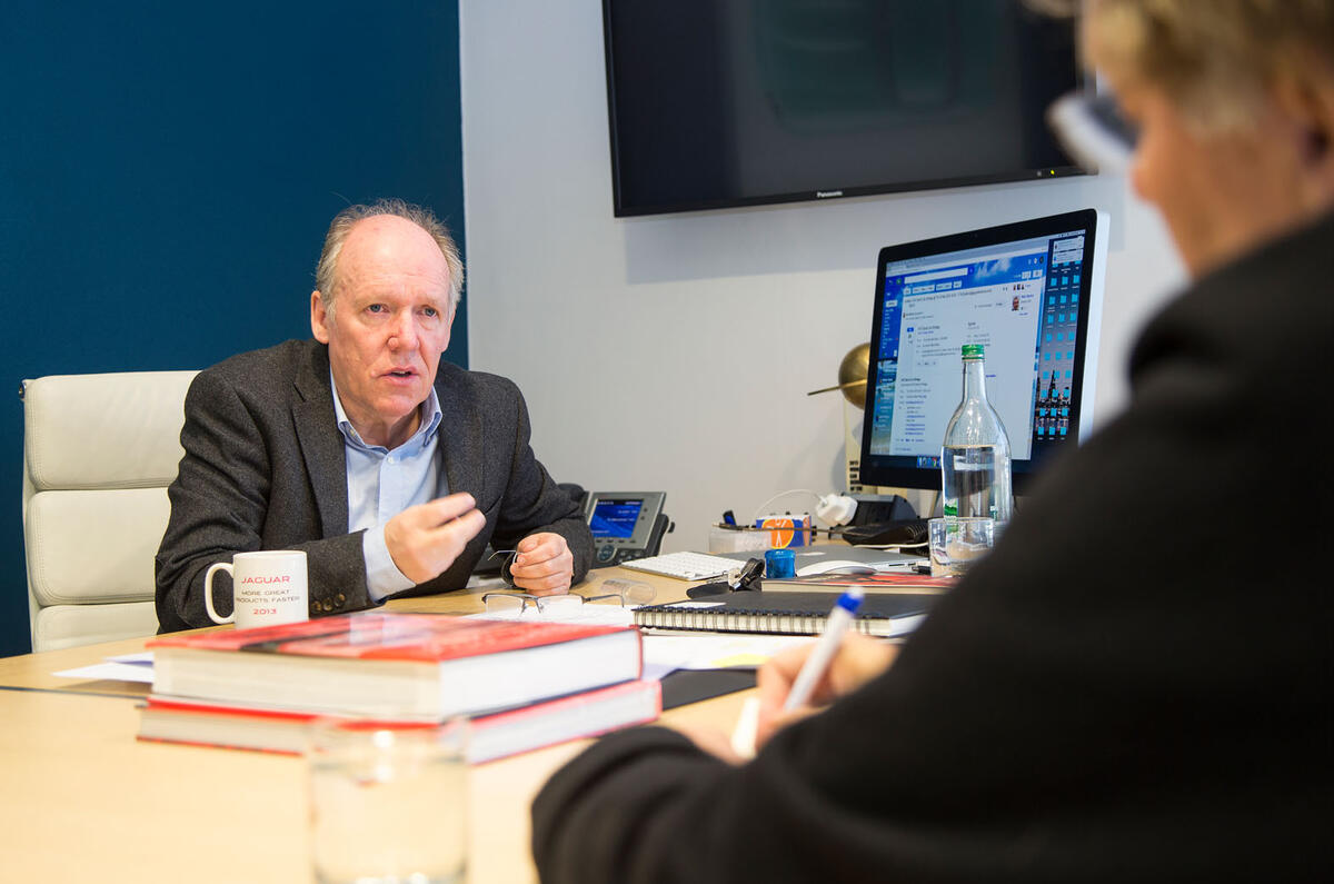 A day with Jaguar's design director Ian Callum