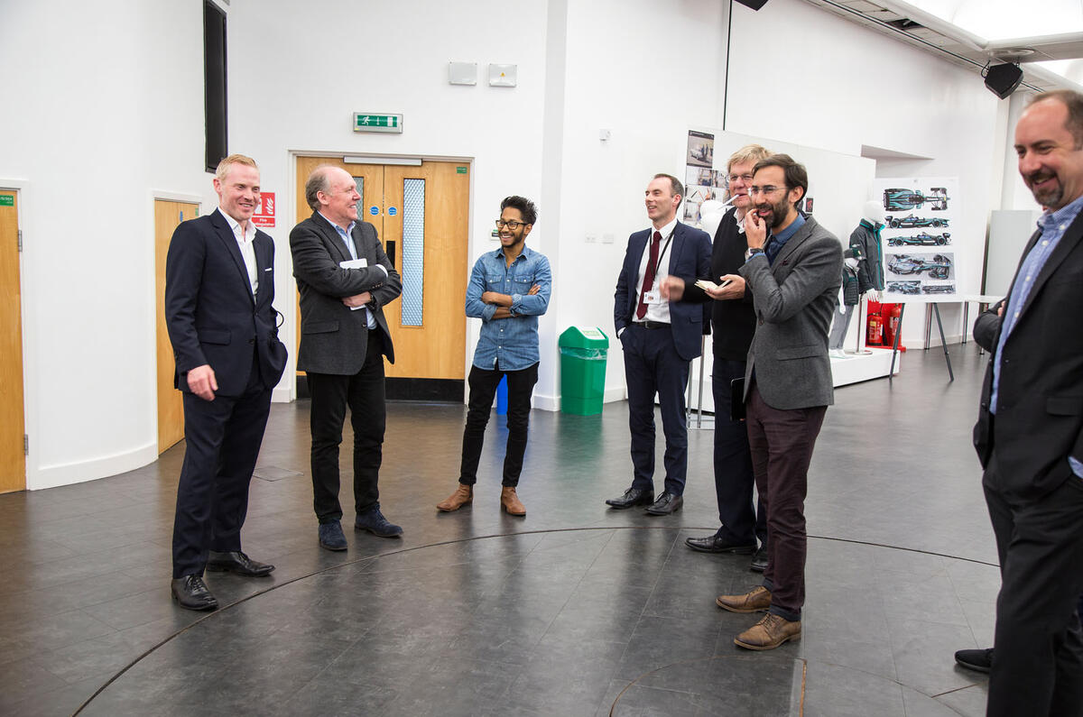 Department bosses meet at the start of 'Design Thursday'