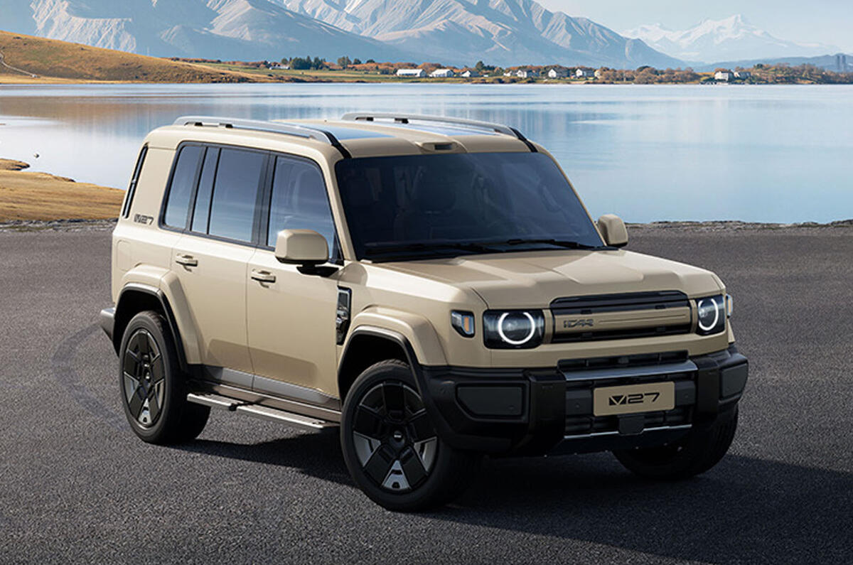 iCaur V27 front quarter static