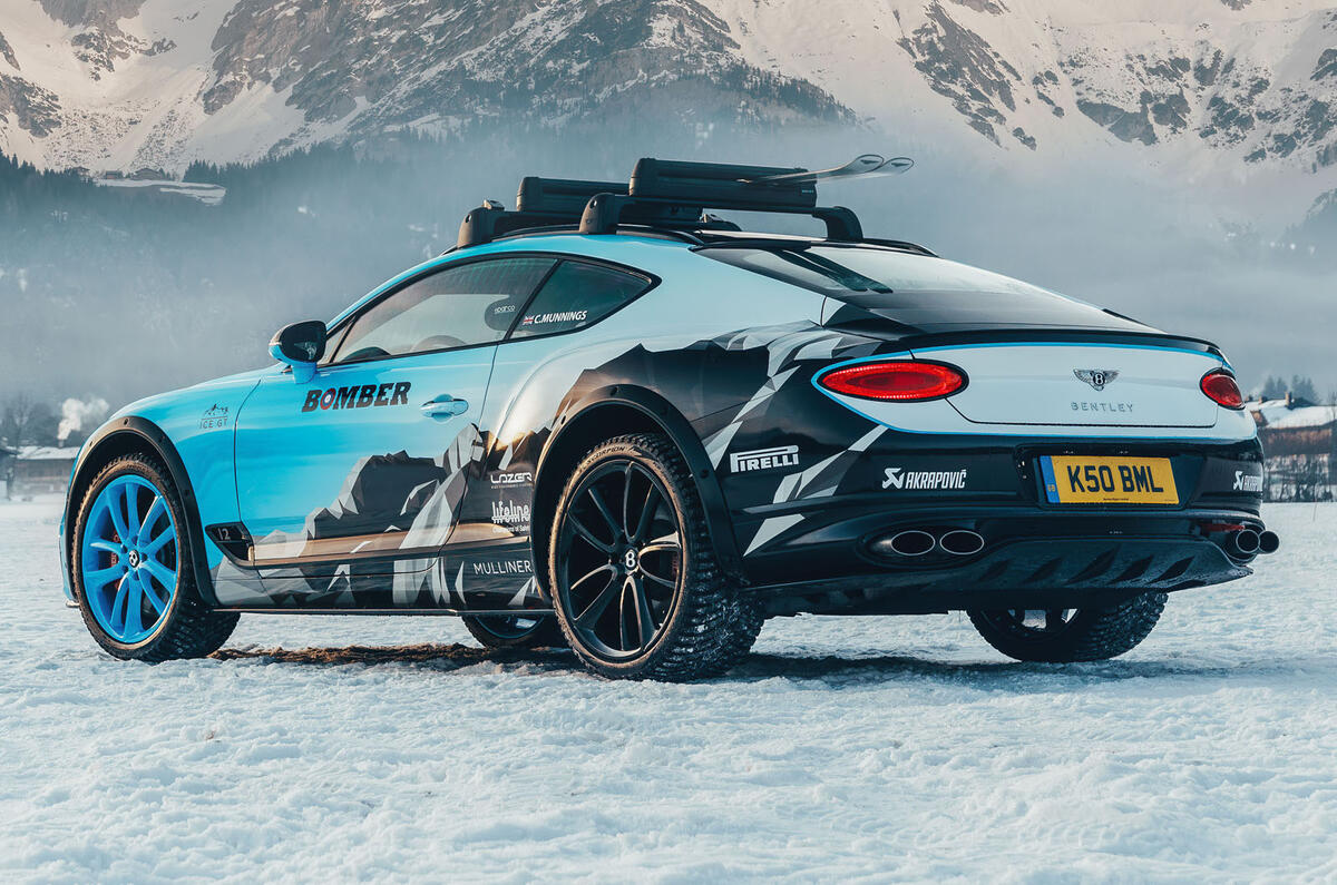 2020 Bentley Ice Race Continental GT - static rear