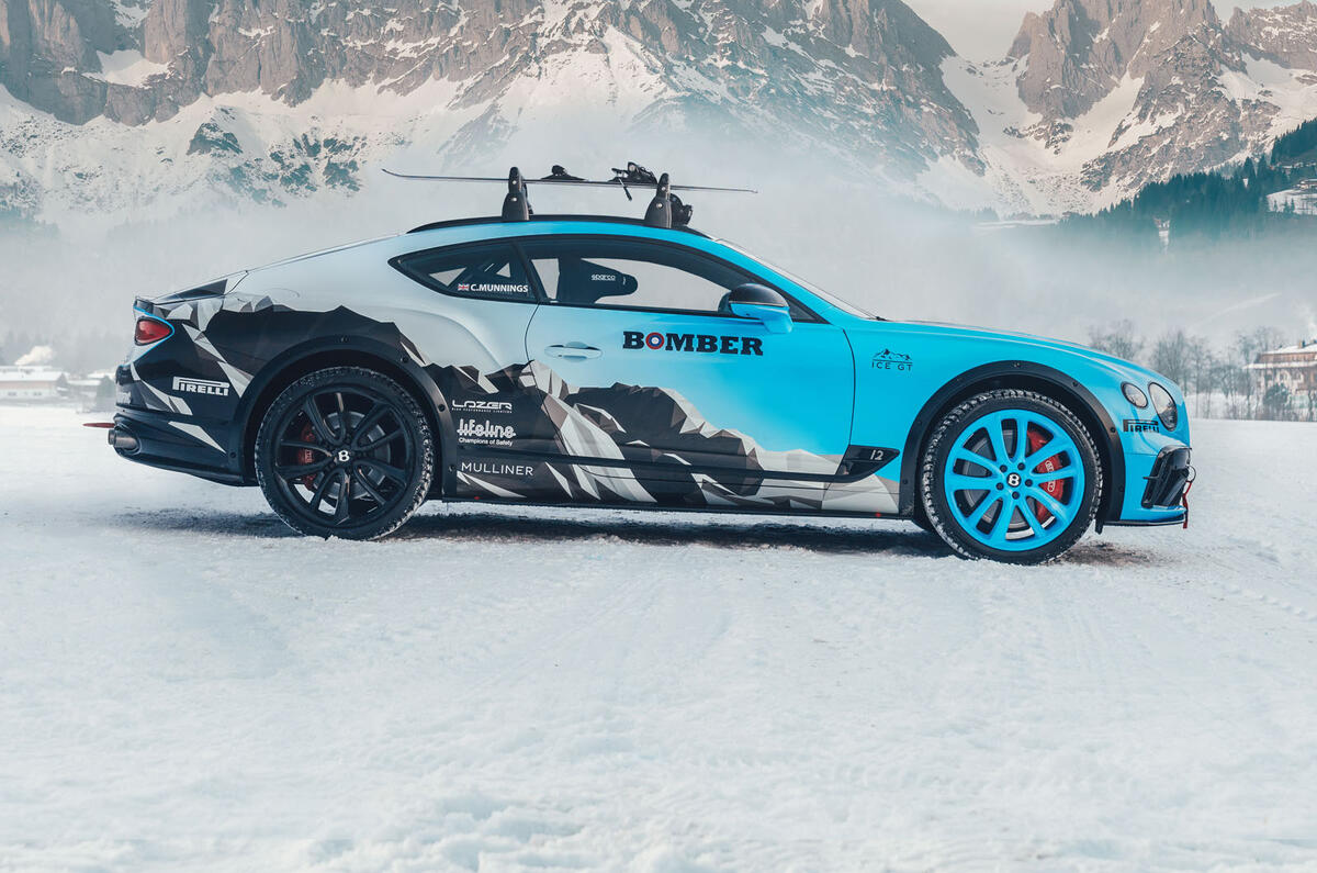 2020 Bentley Ice Race Continental GT - static side