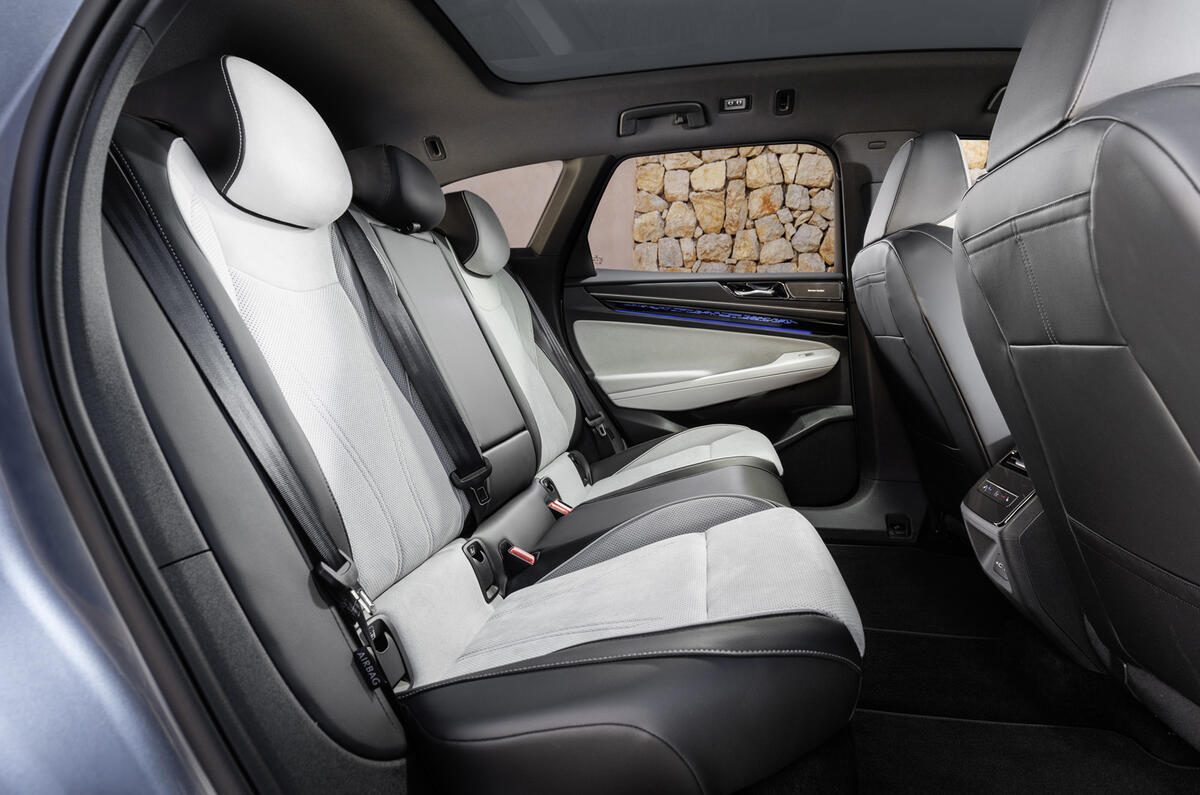 ID 7 Tourer rear seats ID 7 Tourer rear seats