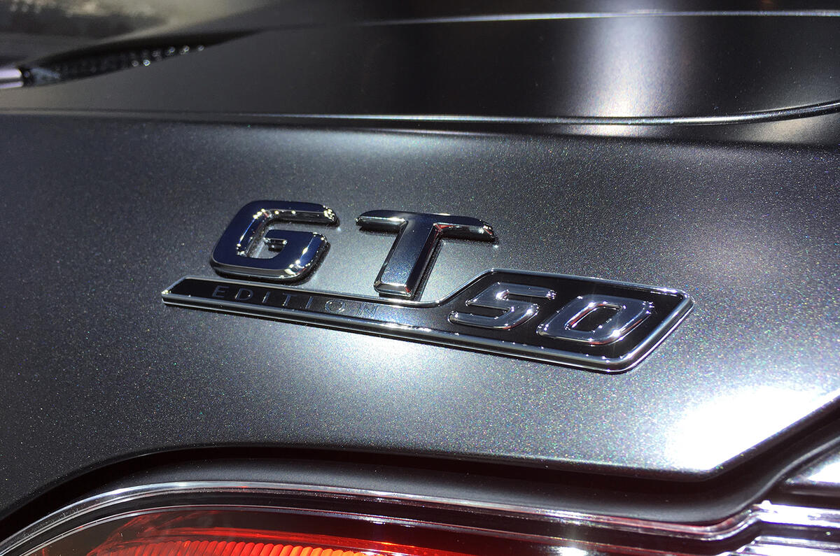 Mercedes-AMG GT C Roadster Edition 50 heads trio of special models