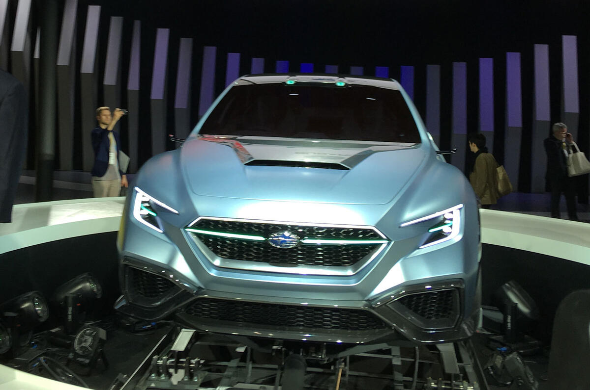 Subaru Viziv Performance concept details next-generation WRX