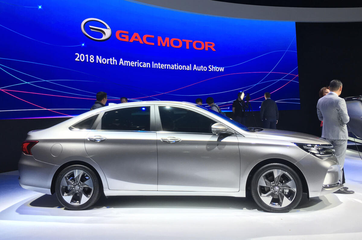 GAC Enverge electric SUV concept revealed ahead of US launch