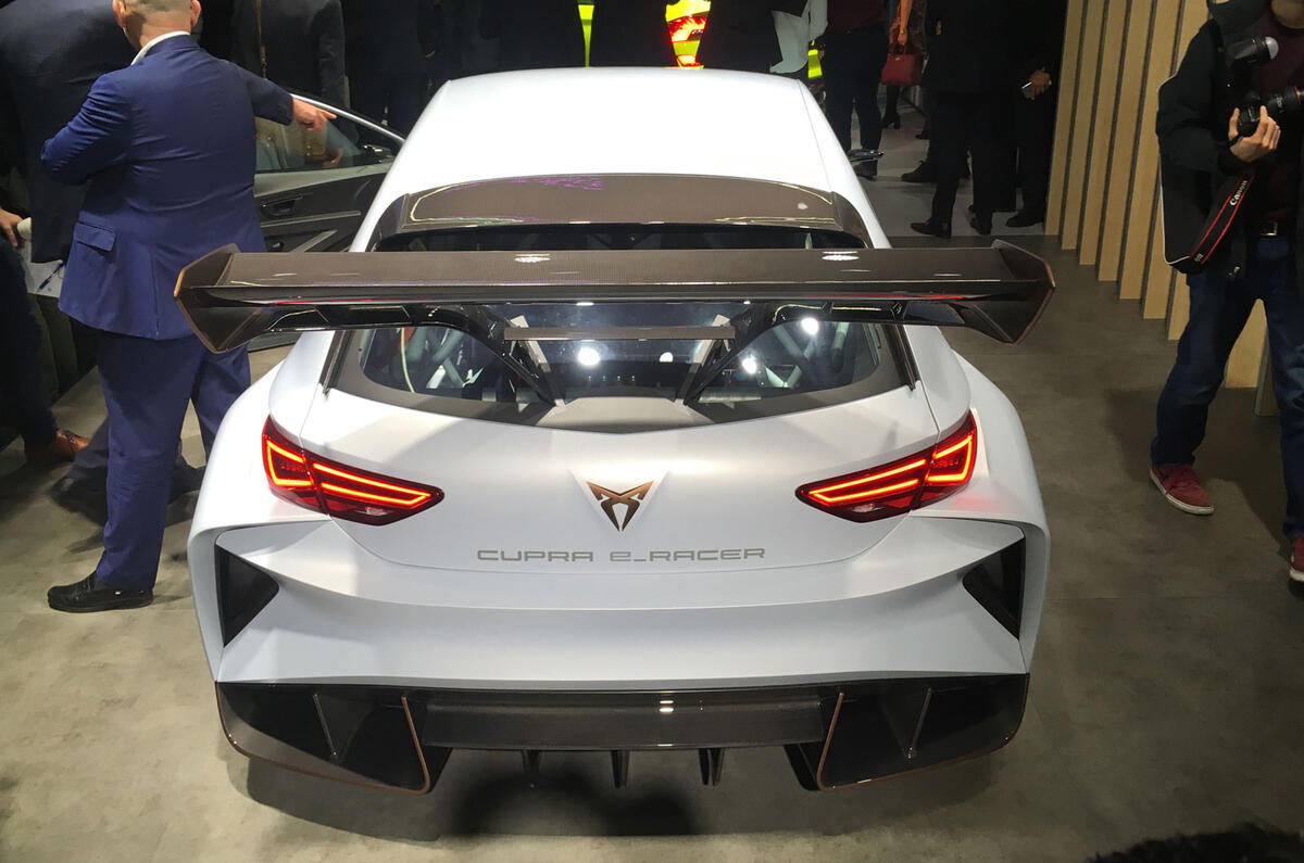 Cupra unveils e-Racer electric racing car