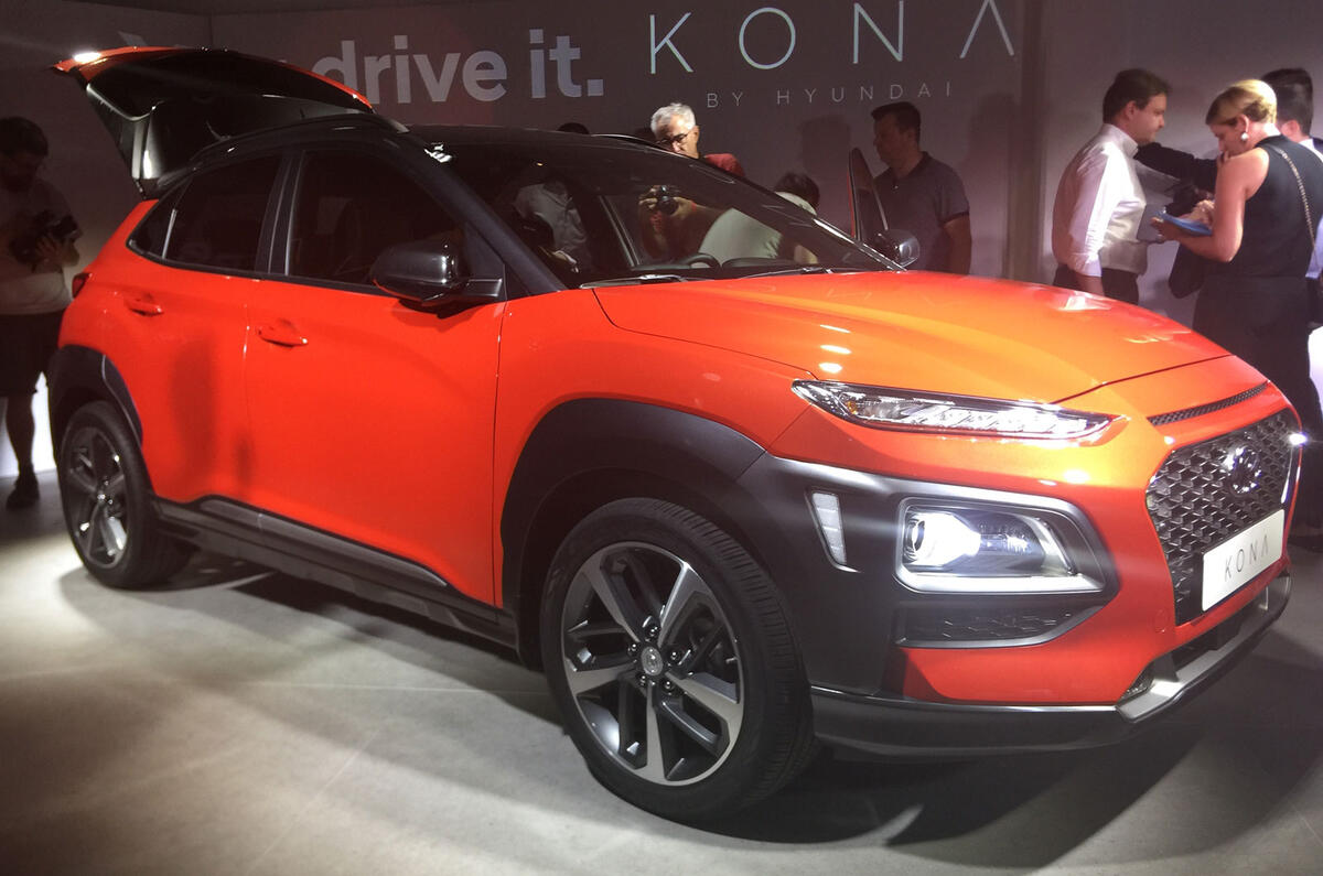 Hyundai Kona revealed – new European pics of Nissan Juke rival