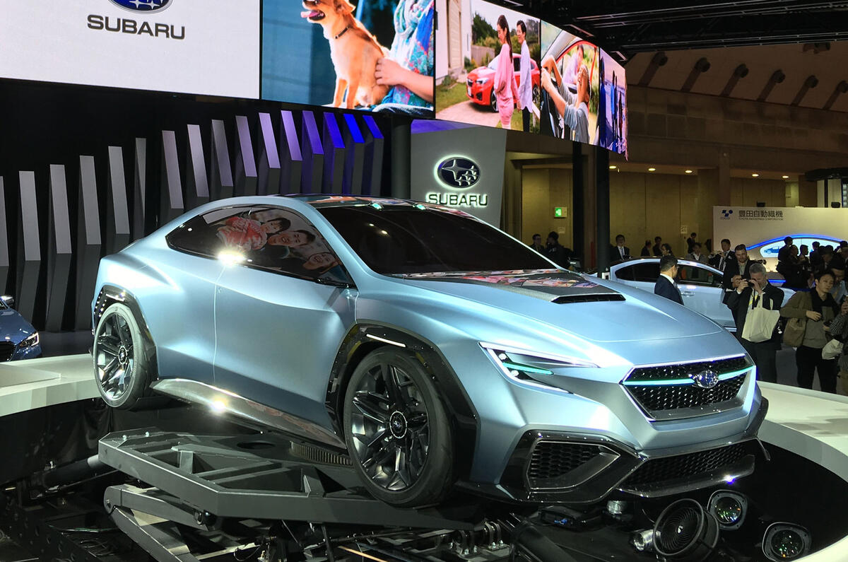Subaru Viziv Performance concept details next-generation WRX