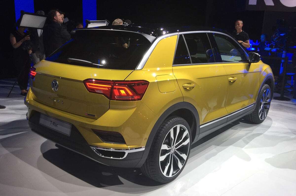 Volkswagen T-Roc revealed - full details of new Nissan Qashqai rival