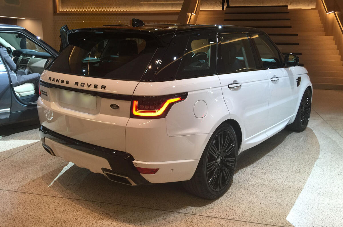 New Range Rover Sport shown in metal for first time