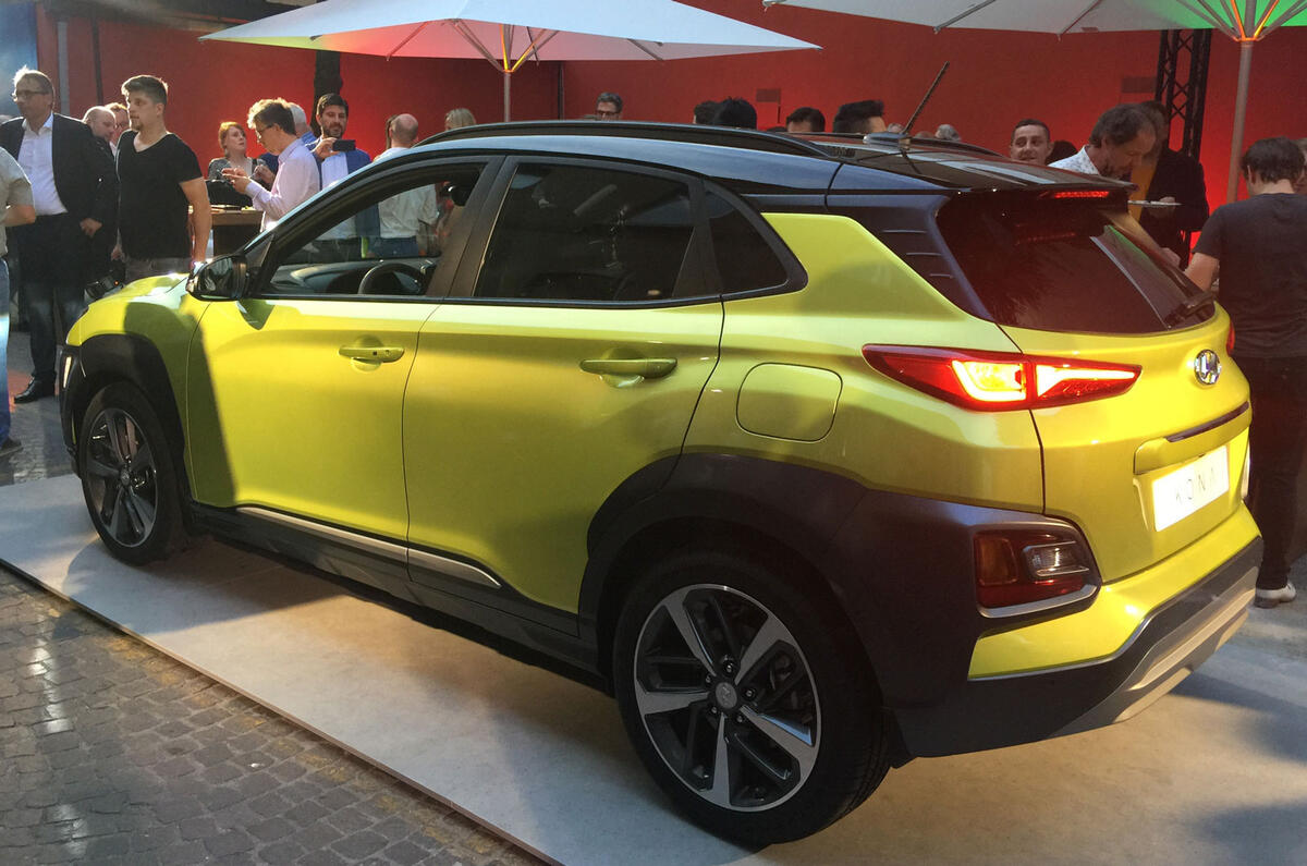 Hyundai Kona revealed – new European pics of Nissan Juke rival