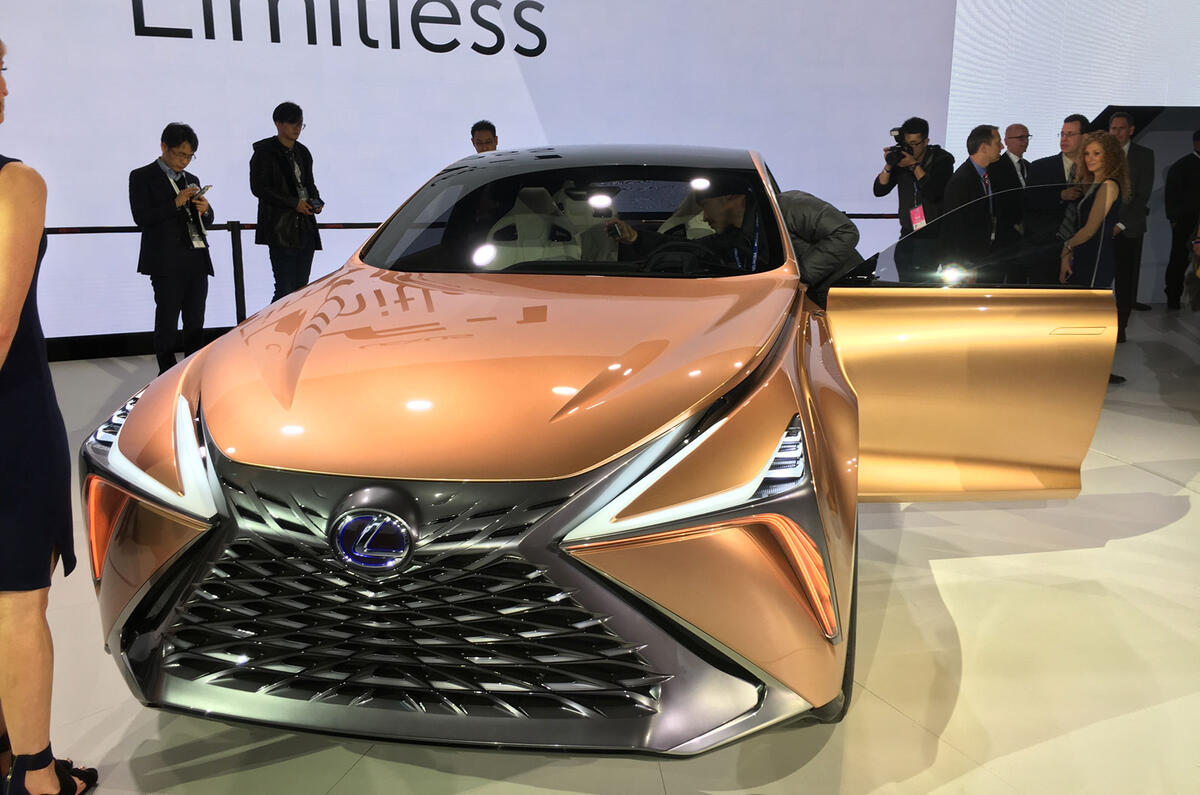 Lexus LF-1 Limitless previews flagship Road Rover rival