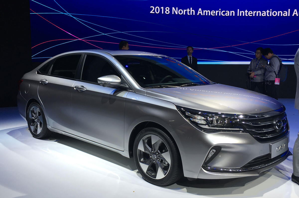 GAC Enverge electric SUV concept revealed ahead of US launch