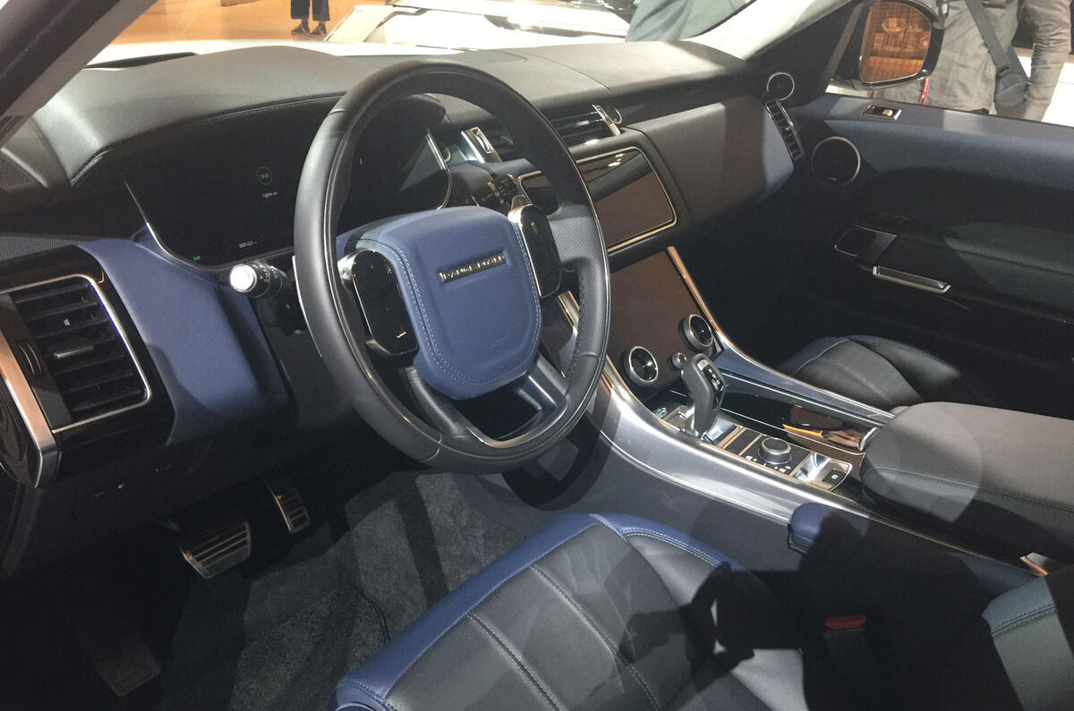 New Range Rover Sport shown in metal for first time