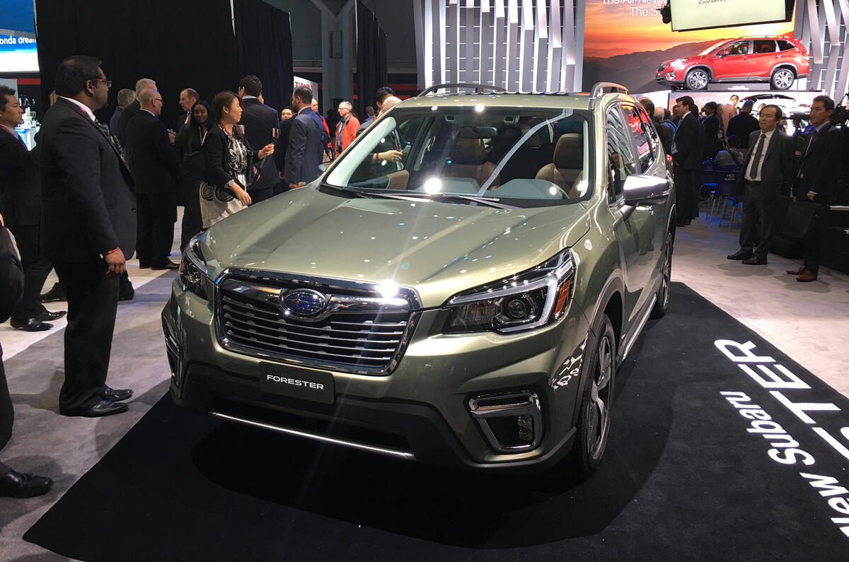 New Subaru Forester unveiled in New York
