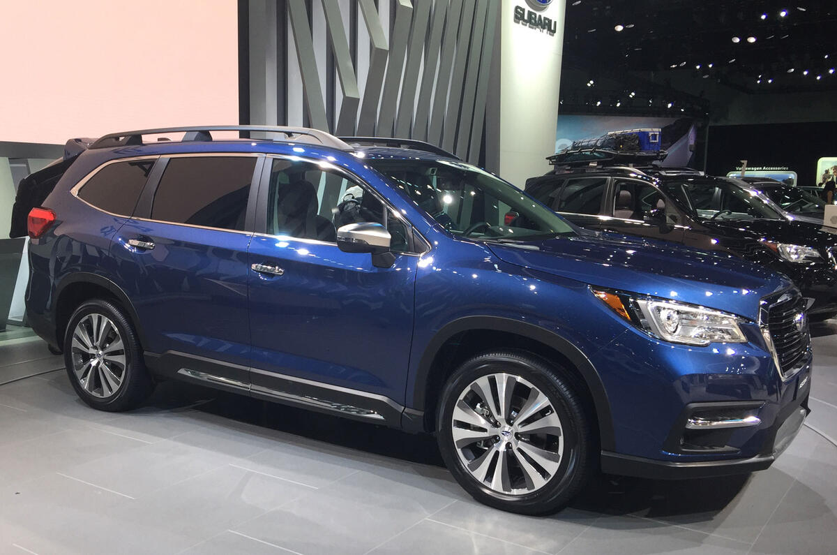 Subaru launches new Ascent large SUV for US market
