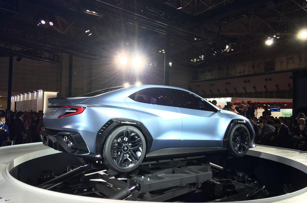 Subaru Viziv Performance concept details next-generation WRX