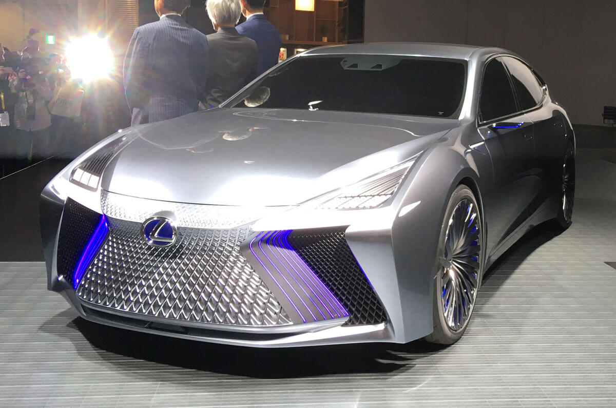 Lexus LS+ concept illustrates autonomous tech due in 2020 flagship
