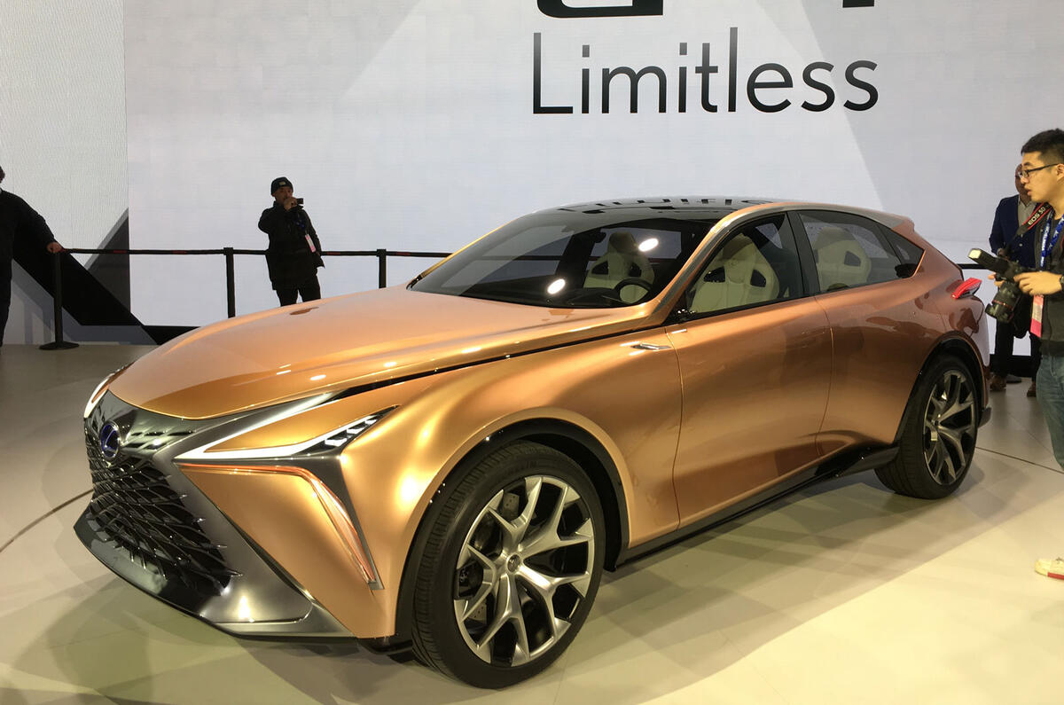 Lexus LF-1 Limitless previews flagship Road Rover rival