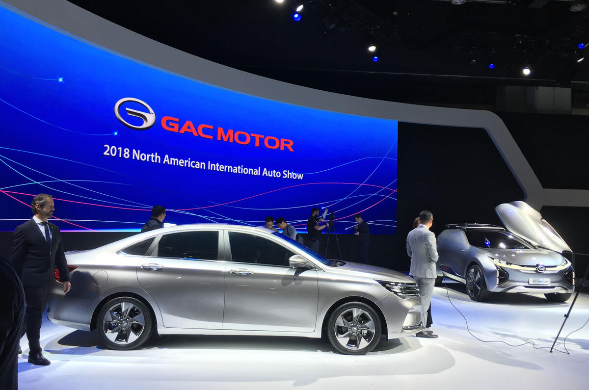 GAC Enverge electric SUV concept revealed ahead of US launch