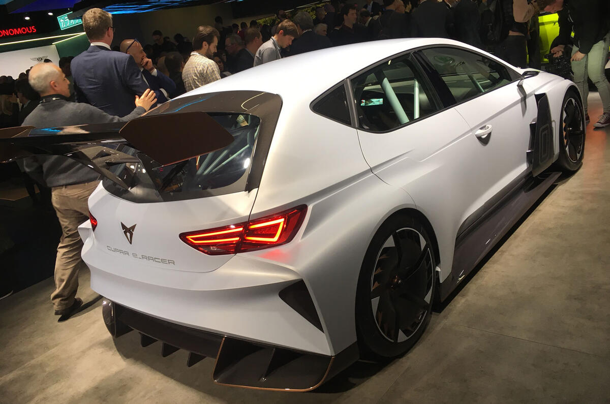 Cupra unveils e-Racer electric racing car
