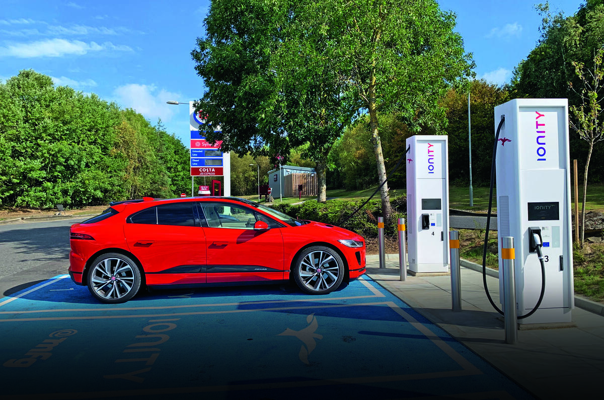 Driving the Jaguar I-Pace to the Frankfurt motor show